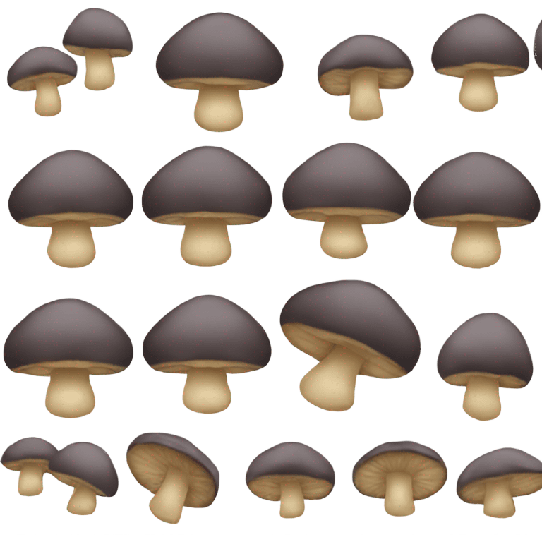 mushroom cutlets emoji