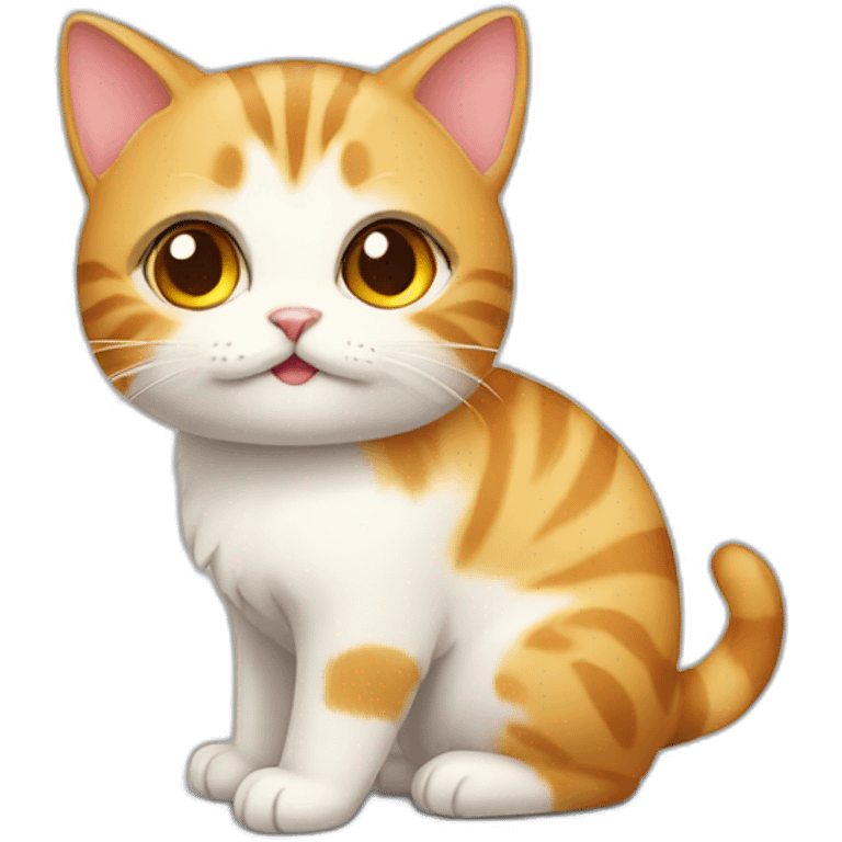 Cat cute emoji