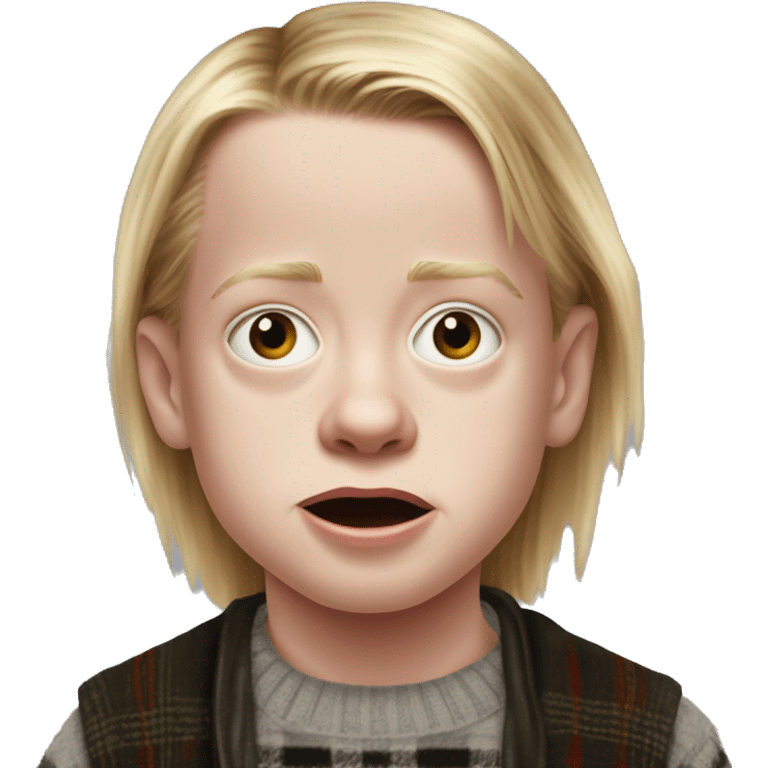 macaulay culkin child from Home Alone realistic emoji