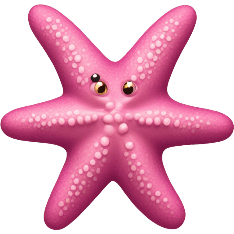 pink starfish emoji