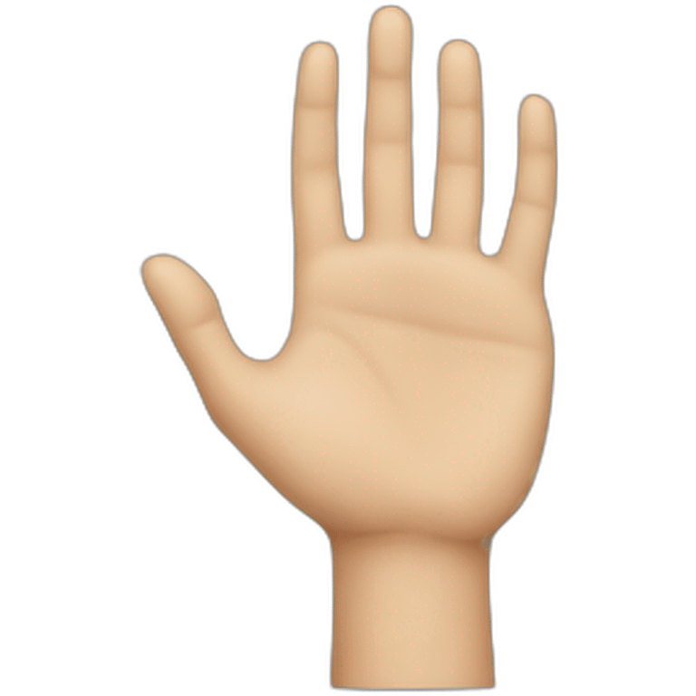 Hand  emoji