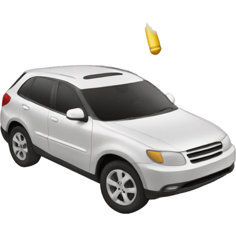 A car and kareoke emoji