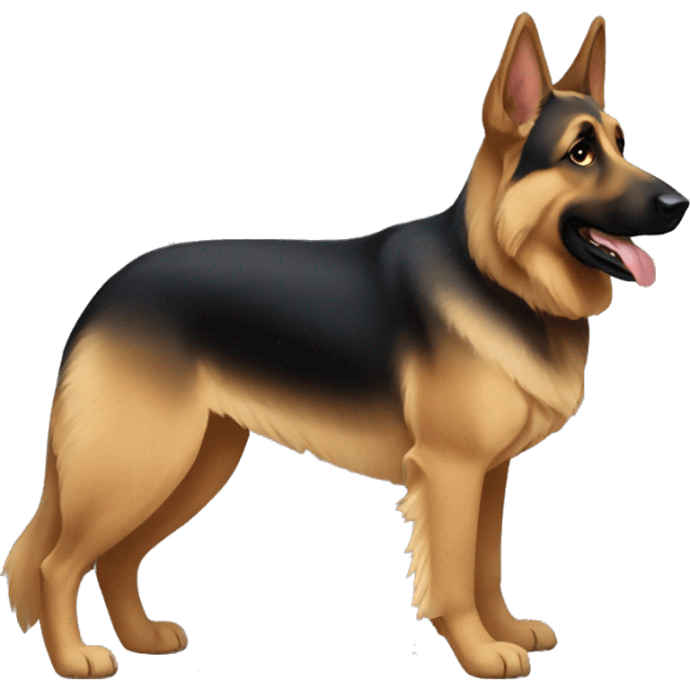 Sable German shepherd  emoji