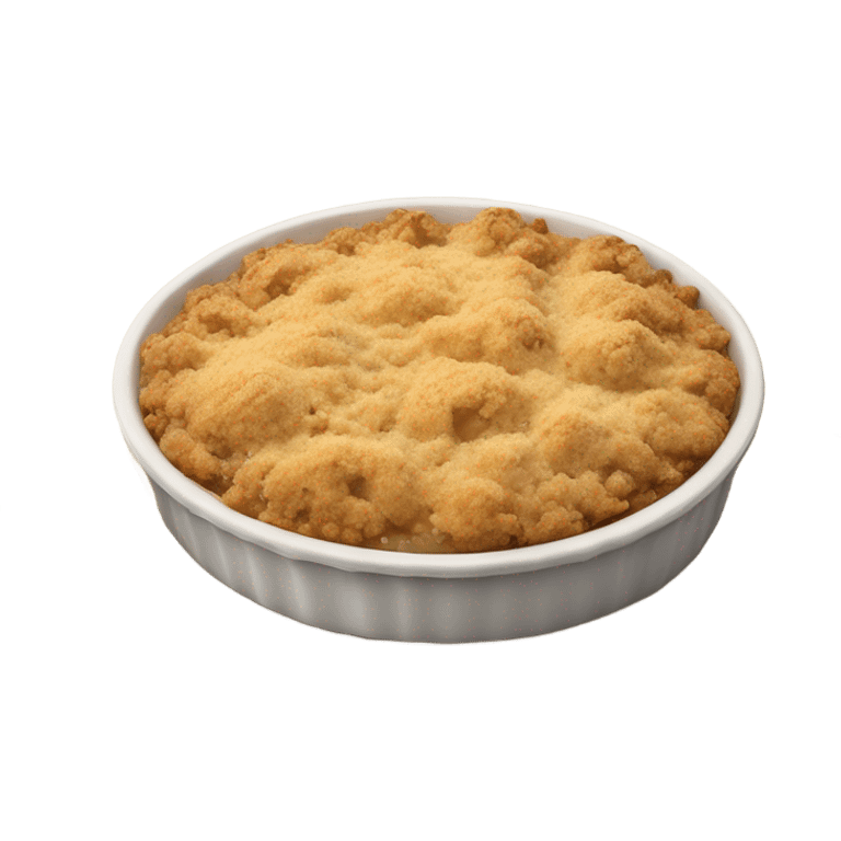 Apple crumble emoji