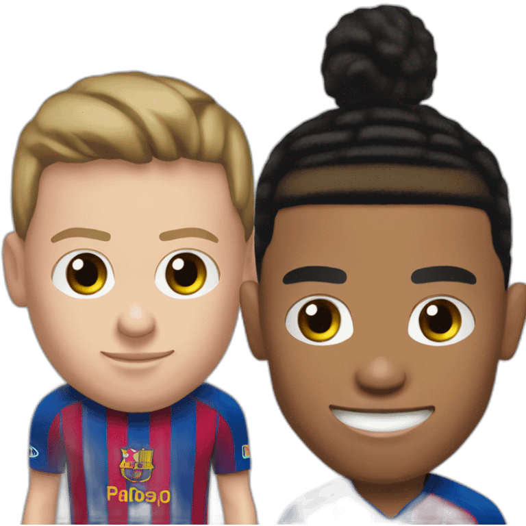 Messi haaland et mbappe emoji