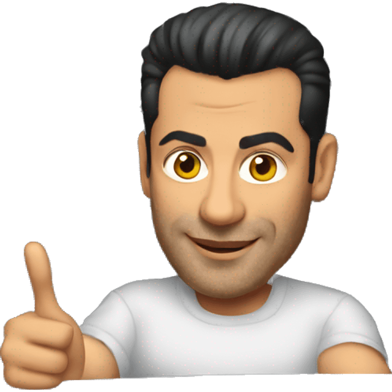 Salman khan in car emoji