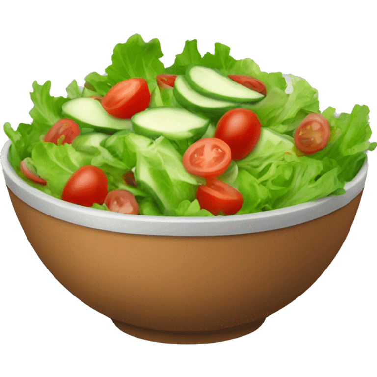 bowl of salad emoji