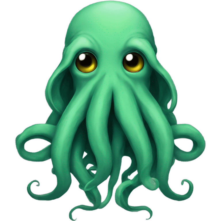 Cthulhu long hair  emoji