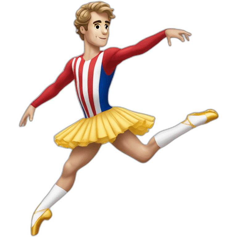 Griezmann like a ballerina emoji