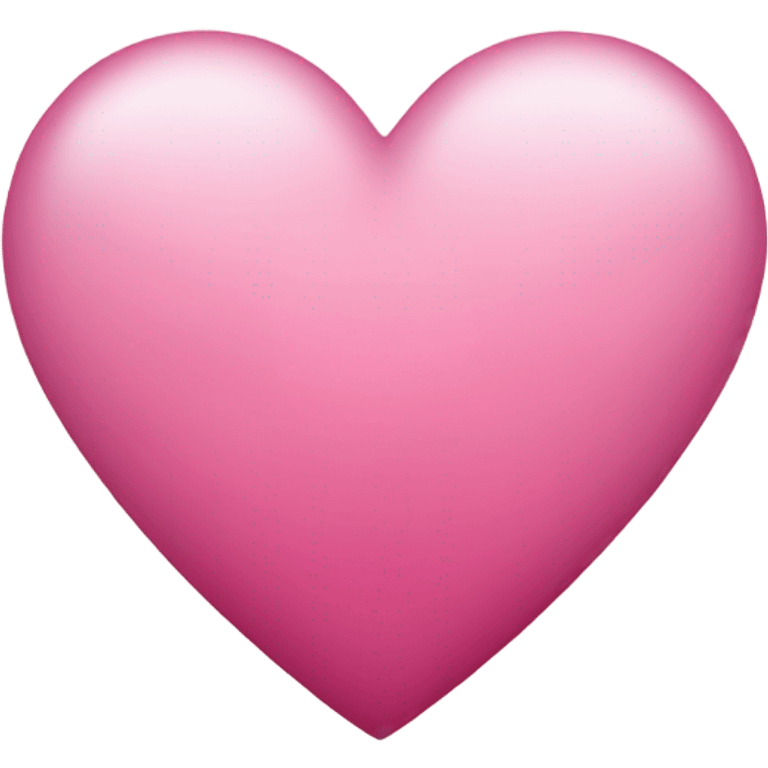 Light pink to dark pink heart emoji