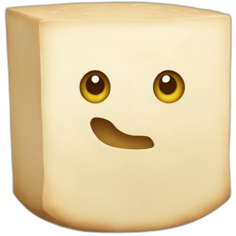 round tofu emoji