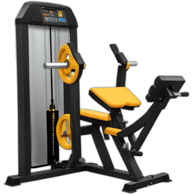 hack squat machine  emoji