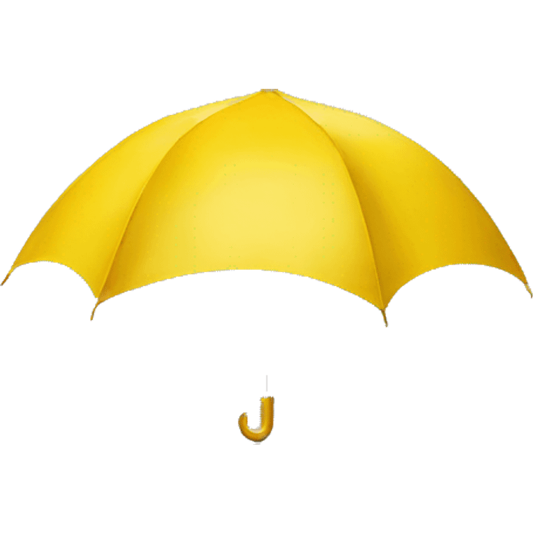 Yellow umbrella  emoji