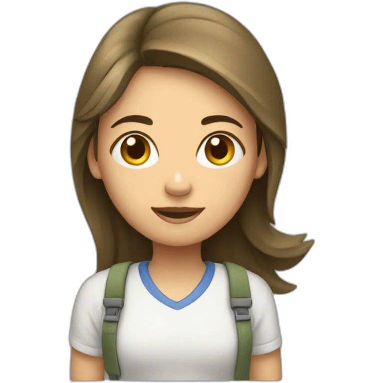 fille fatigué emoji