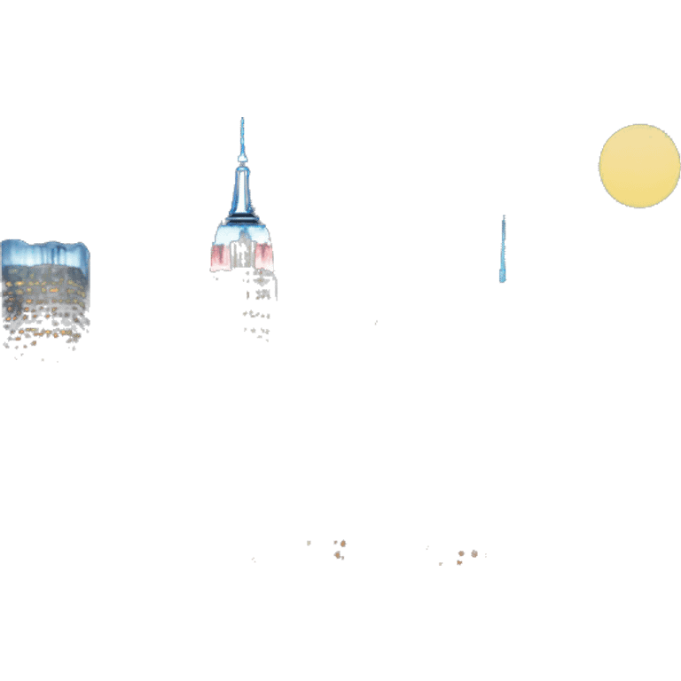 New York at night emoji