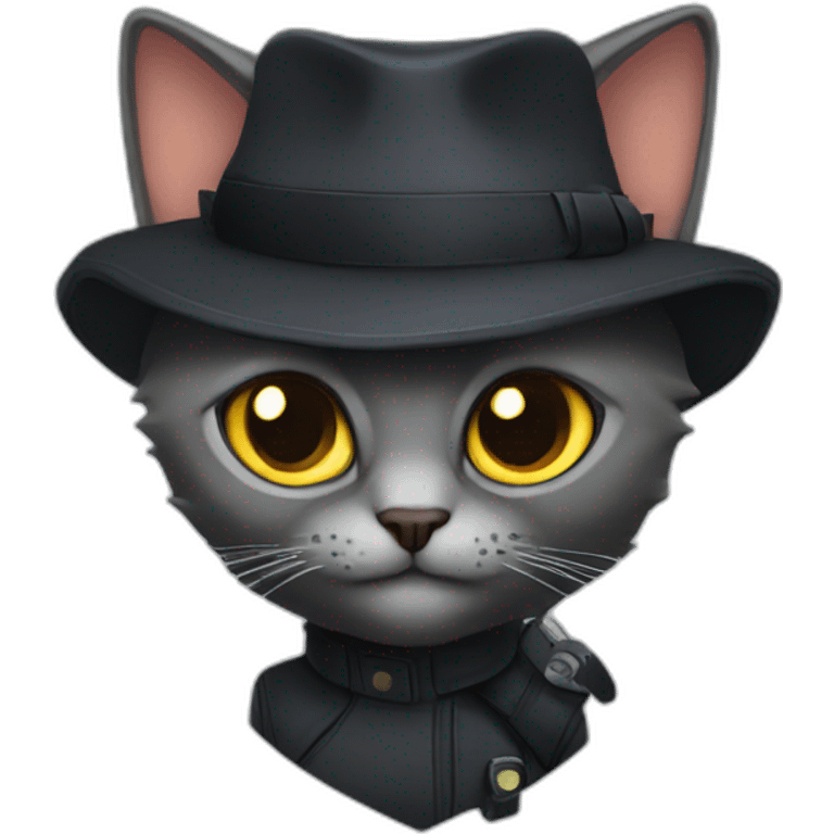 spy cat emoji