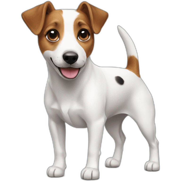 jack russell dog emoji