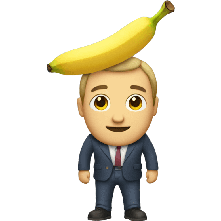 Bob with banana emoji