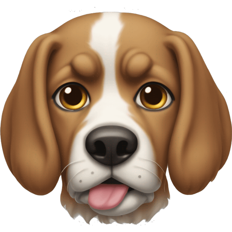 Kavalier dog cryt emoji