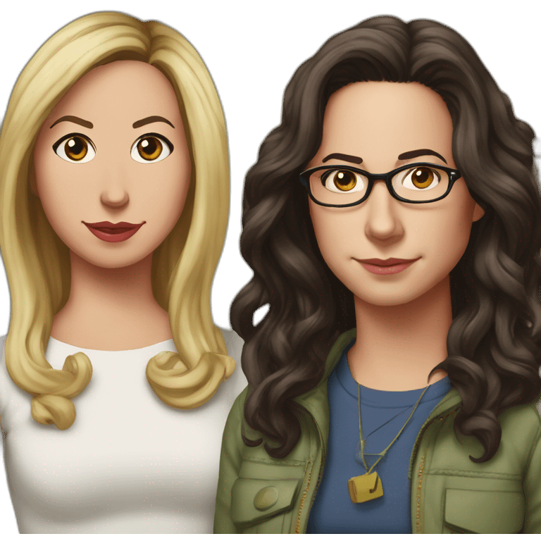 Amy Farah Fowler big bang theory emoji