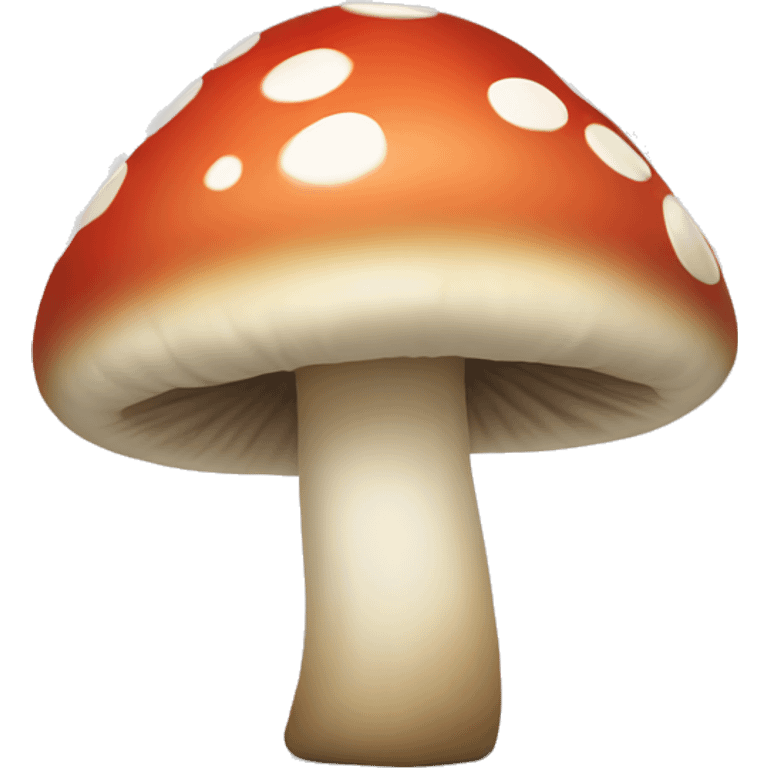 Laughing mushroom emoji