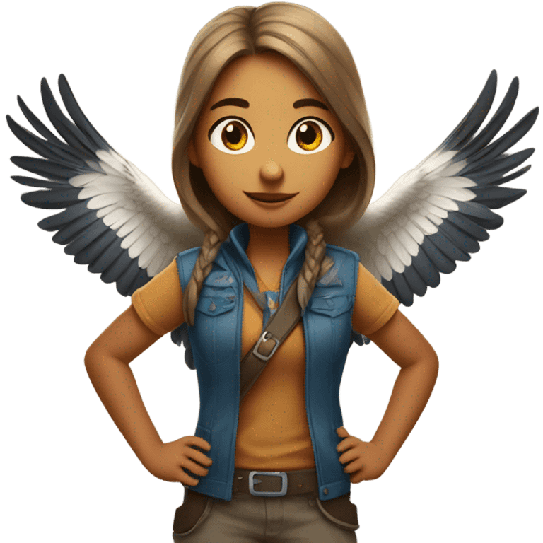 Hawk Utah girl emoji