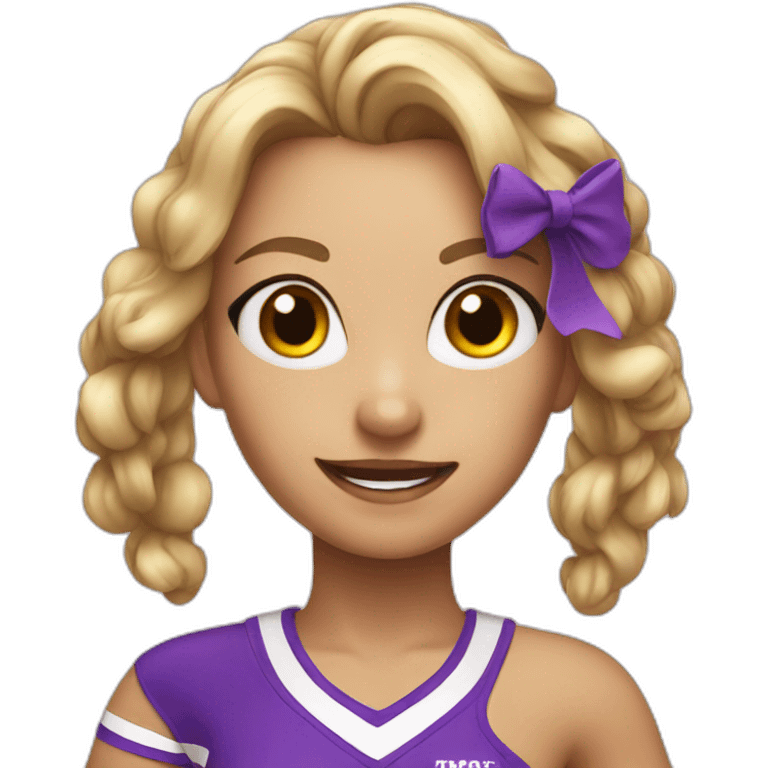 cheer girl emoji