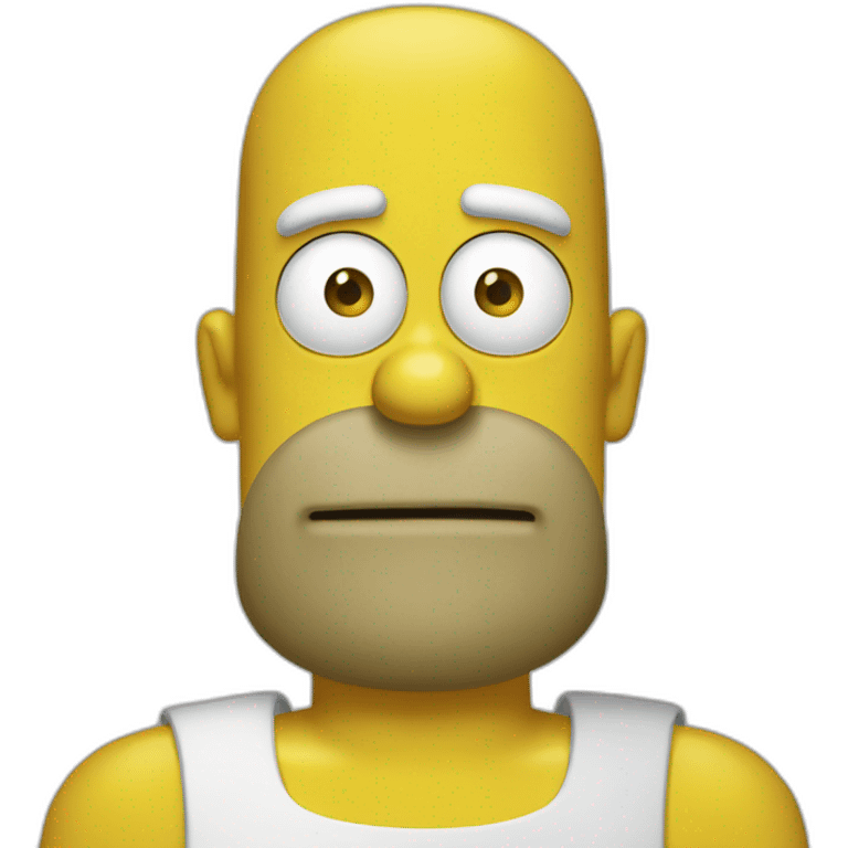 Homer simpsom emoji