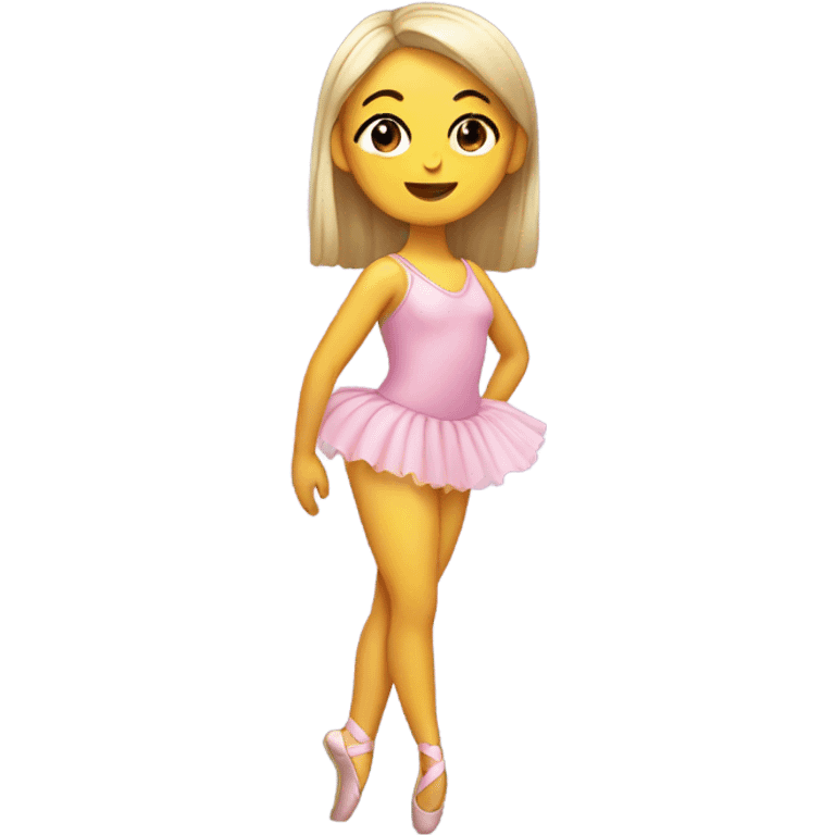 Ballet girl in swimsuit emoji