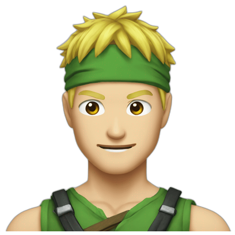 Zoro one pièce emoji