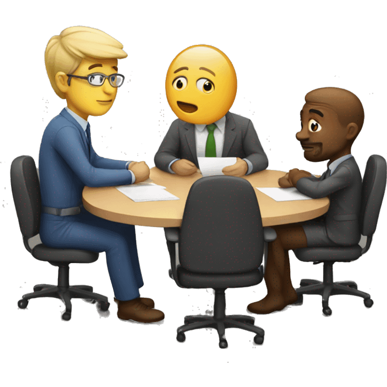 work meeting emoji