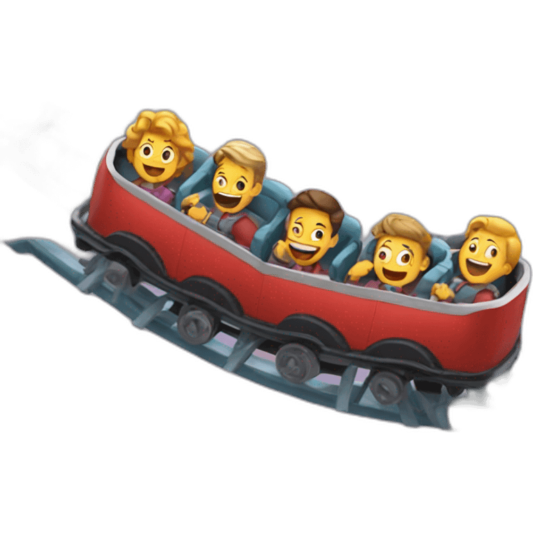 Roller-coaster emoji