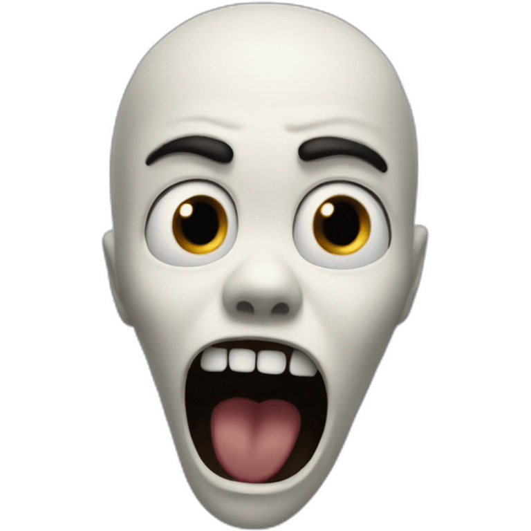 Scream moovie emoji