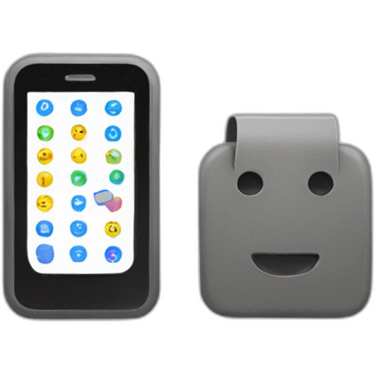 Data privacy phone  emoji