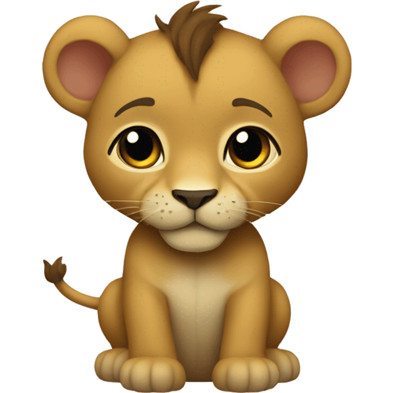 León bebe  emoji