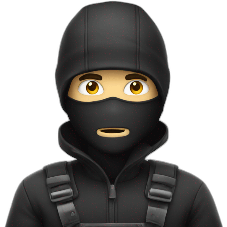 Burglar emoji