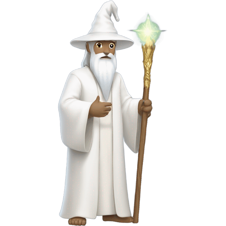 White wizard guy emoji