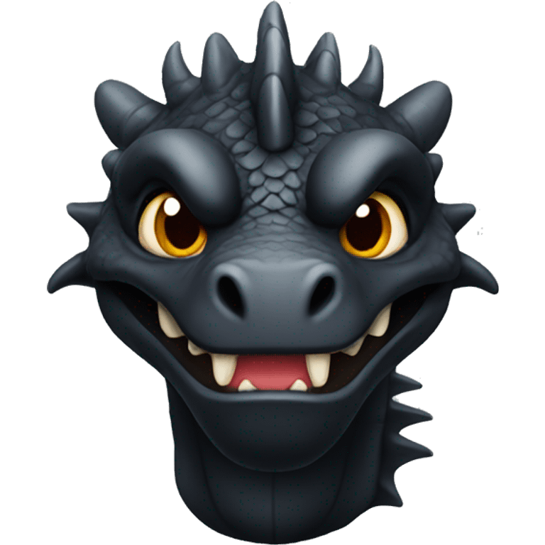 Black dragon  emoji