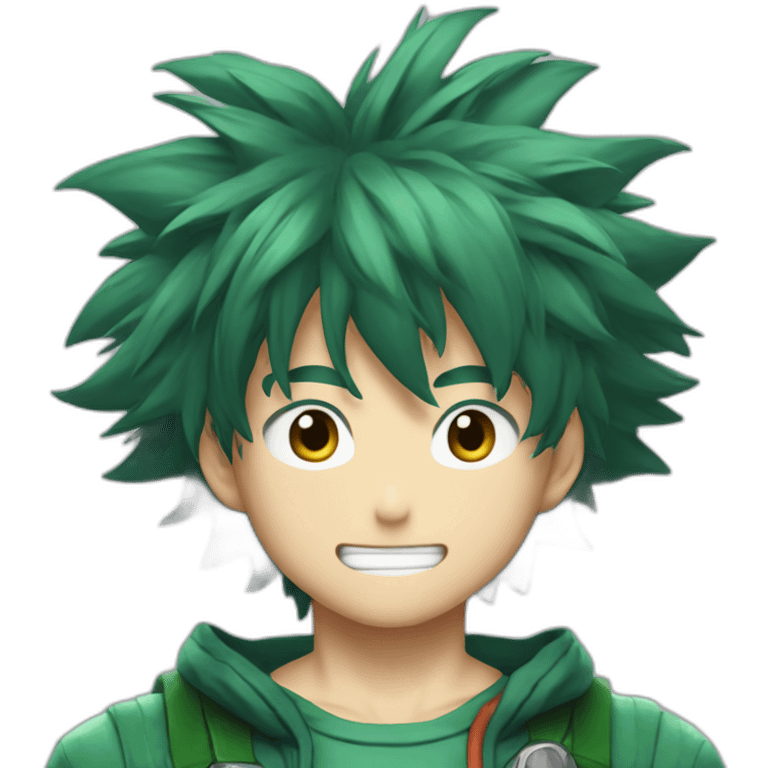 Midoriya deku emoji