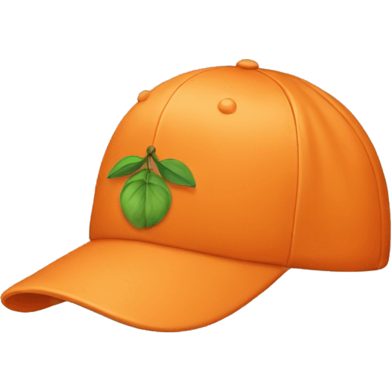 orange cap emoji