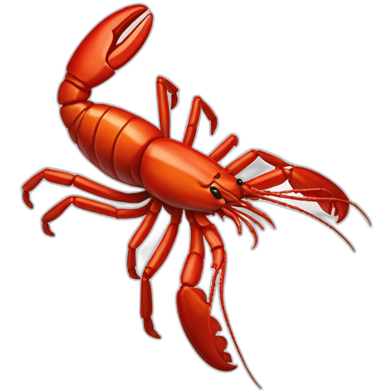 Un homard emoji