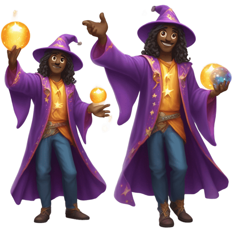 Gay wizard emoji