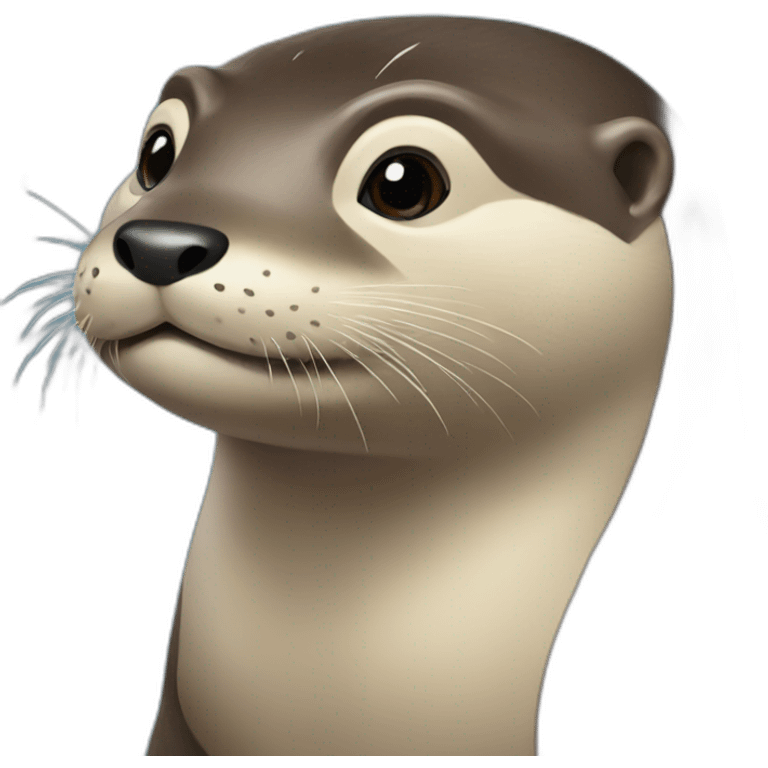 Loutre géante emoji