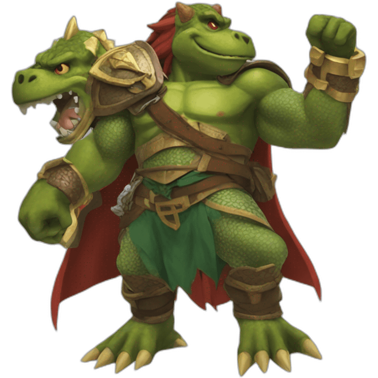 king k rool spike ganondorf emoji