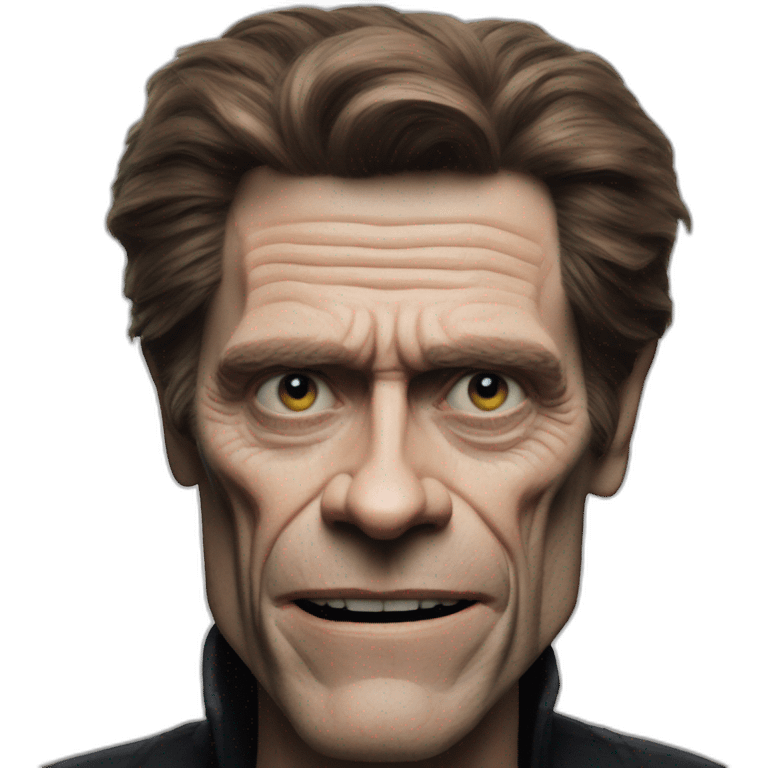 Creepy Willem dafoe emoji