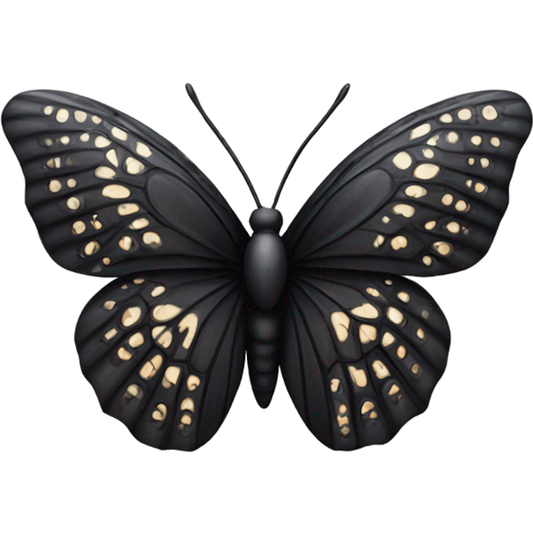 Black Butterfly emoji