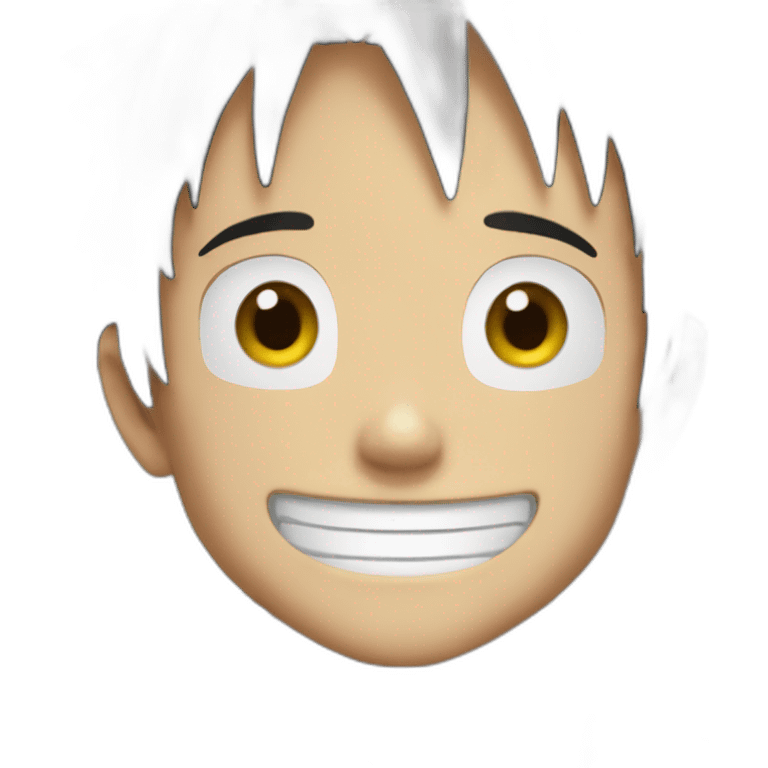 Luffy smile emoji