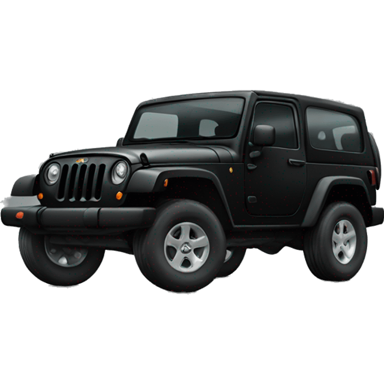 black jeep  emoji