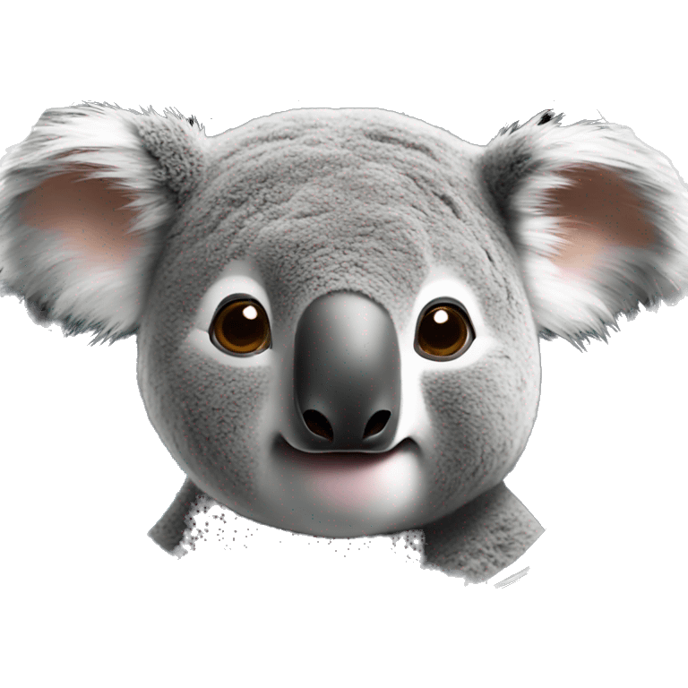 Koala on space  emoji