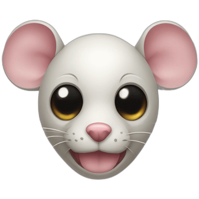 Craniotomied mouse emoji